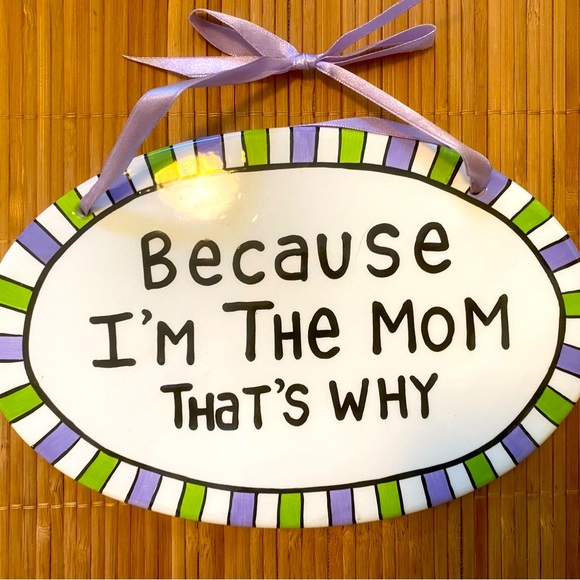 Mom plaque - Picture 1 of 2